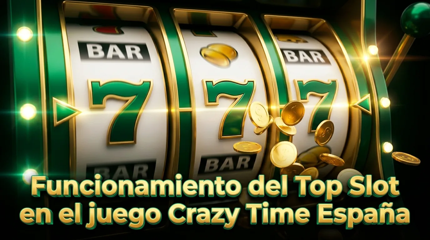 Funcionamiento del Top Slot en el juego Crazy Time España